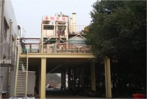 江陰申隆包裝材料有限公司，兩套小型復(fù)合溶劑回收設(shè)備對(duì)接4臺(tái)復(fù)合機(jī)